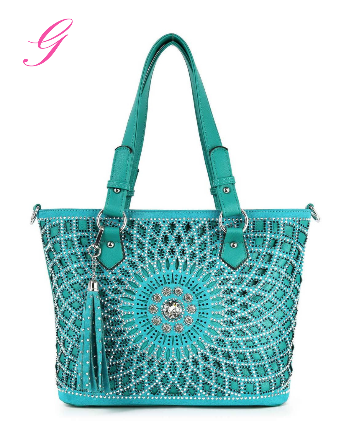 Riveria Rhinestone Bling Bag