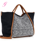 Paparazzi Large Denim Tote Bag