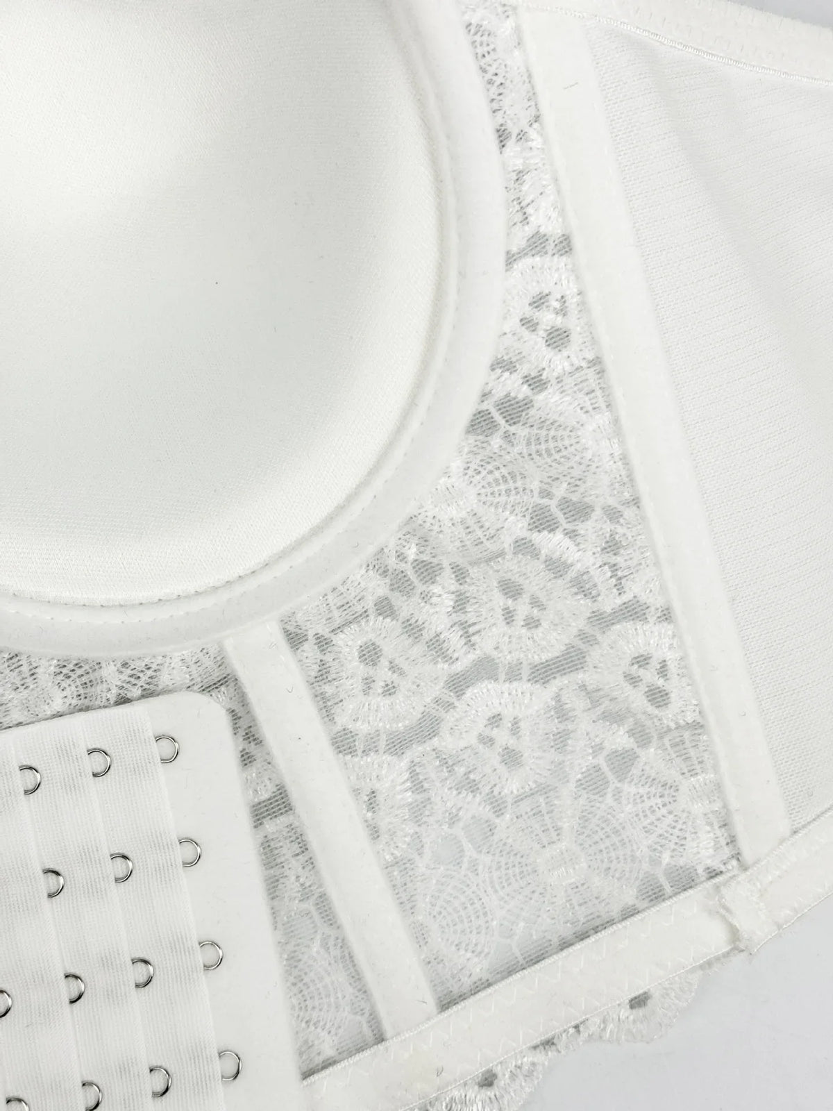 Lace Embroidery Diamond Tassel Bustier Corset Crop Top Stage Party Bralette