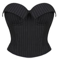 The Boss Corporate Pinstripe Corset