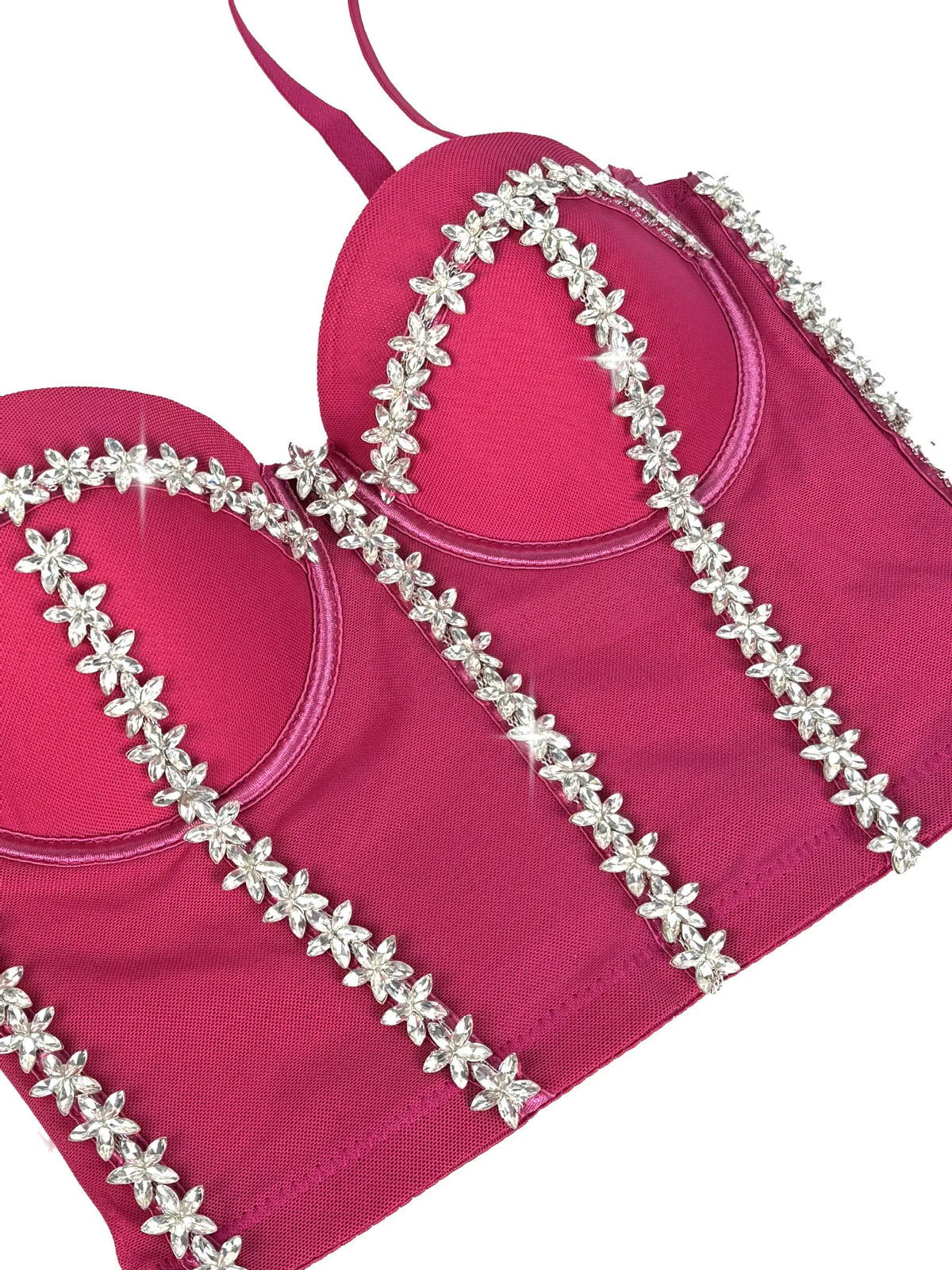 The Blossom Diamond Corset Top